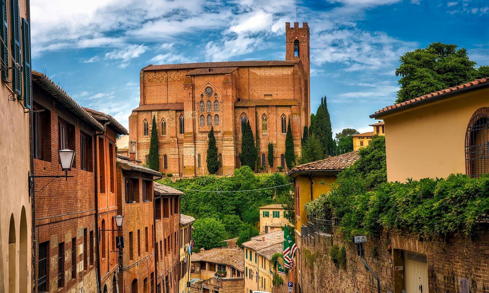 Explore the Basilica of San Domenico, an architectural gem in Siena's historic charm.